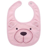 High Quality Cotton Printed Lovely Bear Baby Bibs