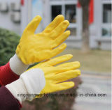 100% Cotton Industril Heavy Duty Nitrile Coated Glove (N018)
