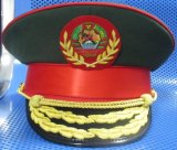 Cap for Peak (56-60), Police Cap, Military Cap