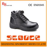 PU Injection Ankle Industrial Safety Shoes with Steel Toe