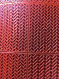 Transparent PVC China Knot Hole Carpet Without Backing