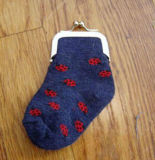 Hot Sale Promotional Sock Coin Purse