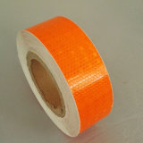 Orange Color Adhesive Honeycomb PVC Reflective Tape for Safety