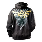 Polyester Cotton Cheap Mens Winter Hoodies with Big Print (H009W)