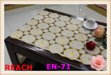 50cm PVC Golden Lace Table Cloth