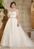 2016 Plus Size A-Line Bridal Wedding Gowns PLD3182