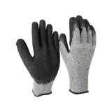 Free Samples Latex Crinkle Coated Work Glove for Winter Builders