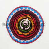 Fashion Colorful Round Ethnic Embroidery Patch Garment Accessories Boho Badge