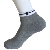 Half Cushion Cotton Fashion Outdoor Sport Ankle Socks (JMCOD04)