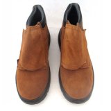 Comfortable Worker Industrial Full Suede Safety Shoes