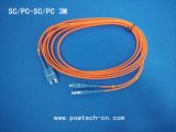 St to Sc/FC/St Simplex Sm Fiber Optical Patch Cord