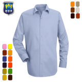 Mens Work Super Soft Cotton Shirts Workwear Uniform