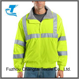 Men's Safety Reflective Jacket with Reflective Taping