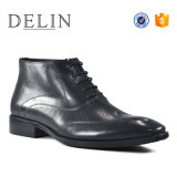 New Arrival Black Leather Boots Men Good Quality Shoes