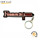 Letter Design Silicone Rubber Key Chain for Sale Ym1125