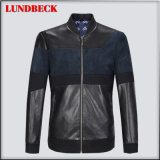 Fashion PU Jacket for Men Winter Leisure Clothes