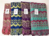 New Design Hot Sel Lace Fabricl Colourful Lace Fabric