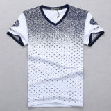 Custom Nice Cotton/Polyester Printed T-Shirt for Men (M038)