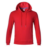 100% Cotton High Quality Sweater Draw-String Soild Colour Hoodie for Men