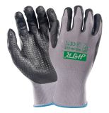 Anti-Slip Oil-Proof Safety Work Gloves with Nitrile Dots