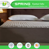 Hypoallergenic Queen Bed Bug Vinyl Free White Waterproof 100% Mattress Protector Cover High Quality