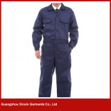 Guangzhou Factory Custom Made Cotton Navy Blue Safety Work Wear (W260)