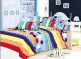 Poly/Cotton Printed Queen Fitted Bedding Set T/C 50/50
