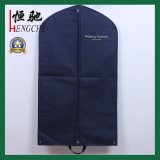 Home Storage Fabric Suit Garment Bag with Foldable Button