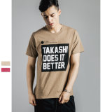 Summer Men's T-Shirt with Good Quality and Competitive Price