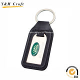 Hot Personalise Epoxy Metal and Leather Keychain Ym1035