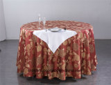 Popular Factory Price Round Damask Wedding Table Cloth