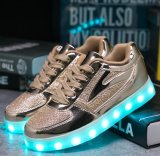 Children Kid Luminous Shoes Sport LED Light up School Trainer Shoes