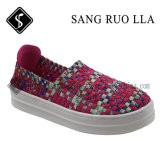 Latest Design Ladies Casual Woven Shoes