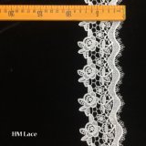 8.5cm Vintage 190s Machinemade White Embroidery Decoration Trim Lace with Abstract Pattern for Your Sewing Prodjects Hmhb979