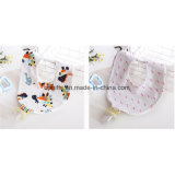Wholesale Organic Cotton Baby Bandana Drool Bibs with Baby Pacifier