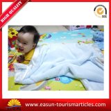 Knitted Baby Satin Trim Thick Sherpa Blanket