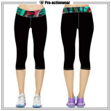 OEM Factory Lycra Sublimation Ladies Yoga Pants
