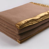 70% Wool 30% Acrylic Hotel Blanket, Wholesale Warm Wool Blankets