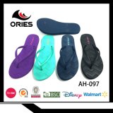Special Embossed Insole Pure Color PE Daily Use Slippers, Travel & Beach Slippers, Women Flip Flop Slippers