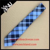 Dry-Clean Only Plaid Pattern 100% Silk Jacquard Woven Tie