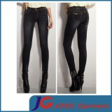 Wholesale Girls Sexy Black Dotted Legging Jean (JC1237)