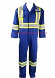 UL Certificates Fire Retardant Protective Unlined Coverall Suit with Reflective Material for Fire Fighter