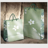 Custom Colorful Flower Paper Bag with Twist String (GX29360)