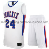 Custom Made White Basketball Uniforms for Game (ELTLJJ-86)