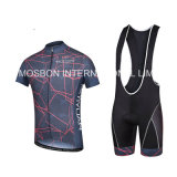 Men's Cycling Bib Jersey & Gel Padded Bib Shorts Coolmax Set