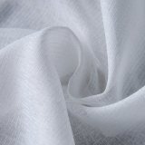 Modern Style Linen Plain Solid Voile Sheer Curtain Fabric (18F0107)