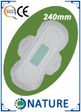 Disposable Breathable Sanitary Pad with PP Non-Woven Fabric