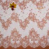 White Beaded Wedding Lace Fabrics, Wedding Dress Lace New York Wholesale Trim Lace