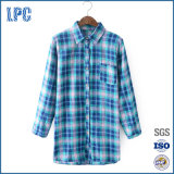 Fashion Long Sleeve Check Flannel Women Clothing