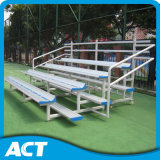 4-Row Metal Bleachers/ Sports Bench with Shade